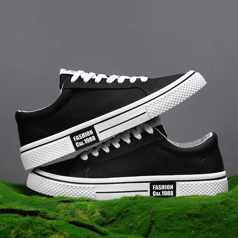 Hot Sale Fashion Red Canvas Shoes Men Classic Low-top Men's Canvas Sneakers Harajuku Hip Hop Skateboard Shoes Men Casual Sneaker — image 6