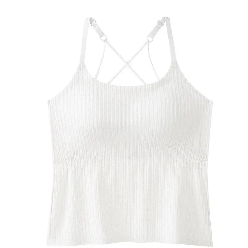 Summer Bra Black Corset Active Big Size Bralette Anti Sagging Bra Vest Topic Camisole&tanks Traf Woman Clothing Top Traf Zara — image 6