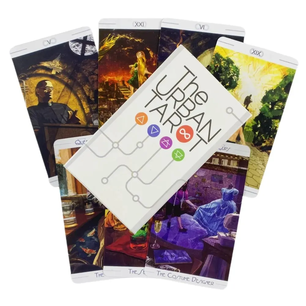 The Urban Tarot Card Oracle Cards For Fate Divination Board Game Tarot And A Variety Of Tarot Options