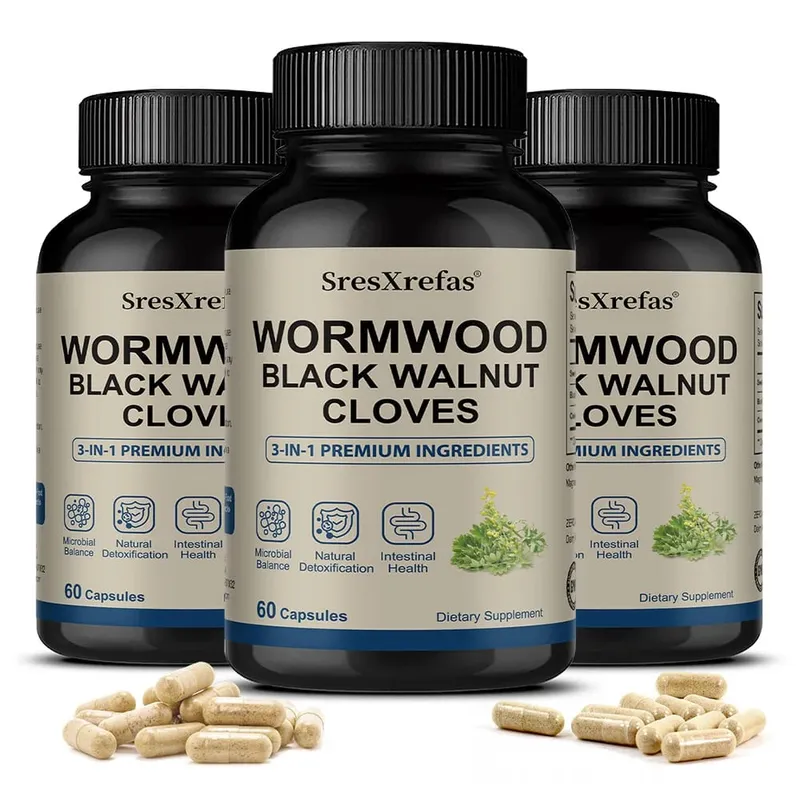 Wormwood Black Walnut Clove Cleanse Extract - 3-in-1 Complex Herbal Supplement for Gut Cleanse Detox and Digestive Well-Being — image 10