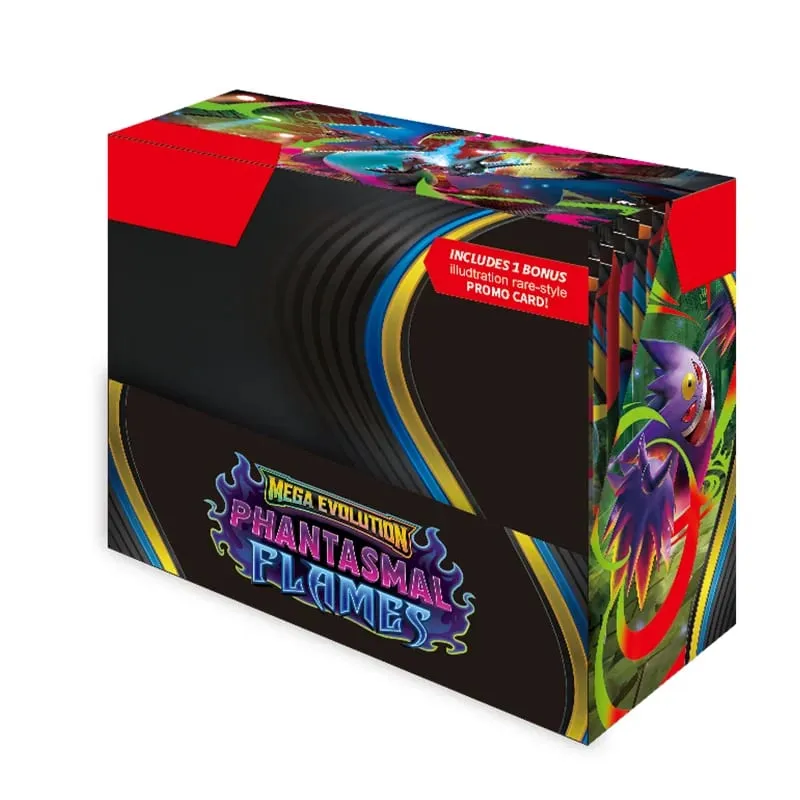 360Pcs/Set Pokemon Card MEGA EVOLUTION Chaos Rising Prismatic Evolutions Black Bolt English Booster Battle Transaction Card