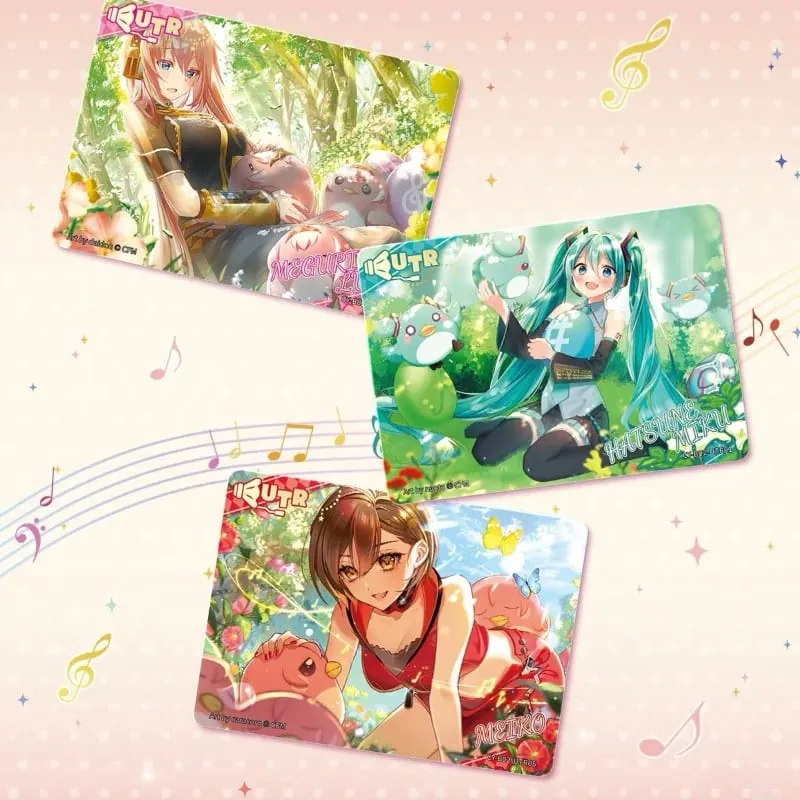 Genuine Hatsune Miku Card First Package Series Animation Game Collection Card SE Peripheral Children's Toys Girl Gifts