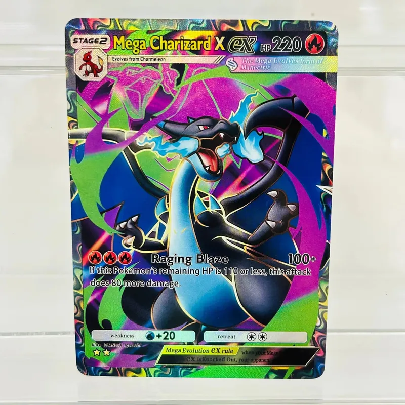 Mimikyu ex English Version Collectible Grade DIY Foil Texture Nice Condition Premium Anime Collection Cards