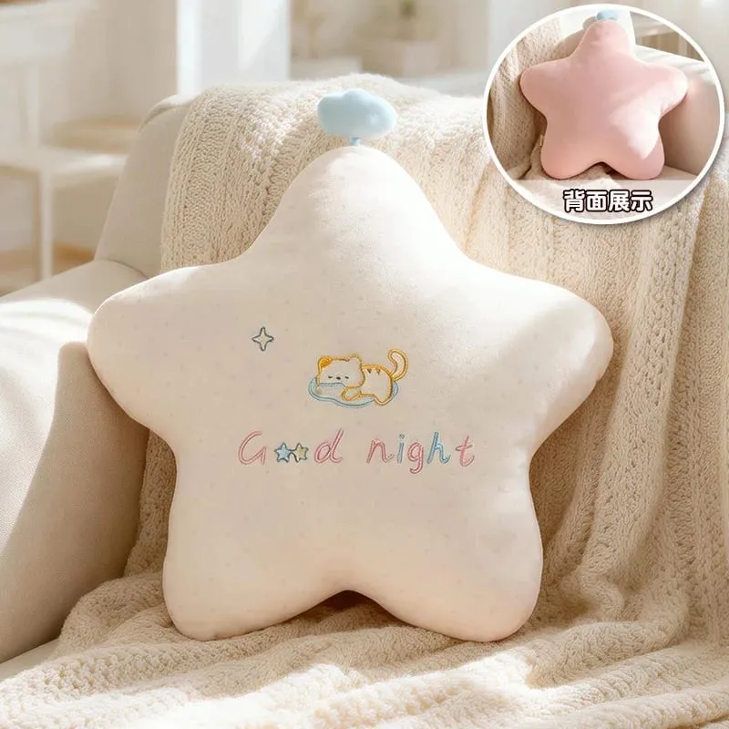 ใหม่ตุ๊กตา Cloud Moon Star หมอน Plush เบาะนุ่มของเล่นเด็กเด็กสาวคริสต์มาสของขวัญ Room ตกแต่งรถ — image 8
