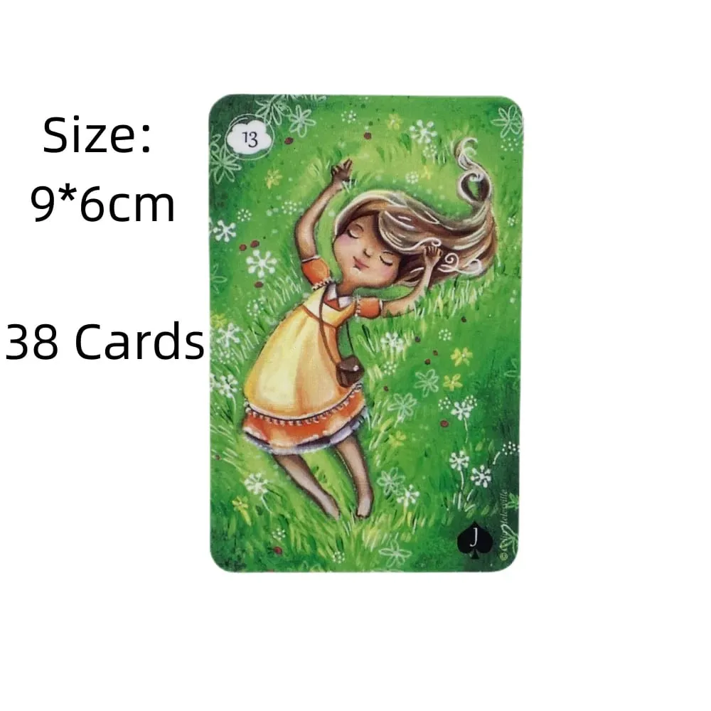 Tanis Lenormand by Celia Melesville Spirit of the animals Light Visions Tarot Messages From Your Angels oracle deck