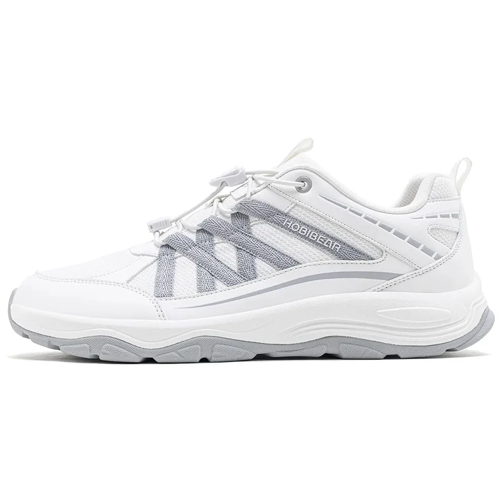 Unisex Hiking Walking Shoes Wide Toe Elastic Band Sneakers Cross Outdoor Travel Mesh Running Shoes for Men Women