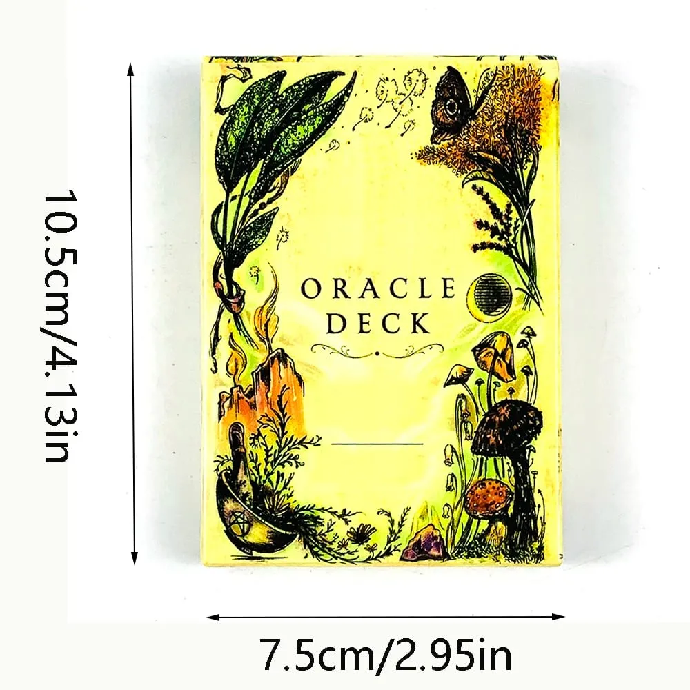 Hot Selling Oracle Deck Leisure Entertainment Card Family Gathering Divination Deck Tarot Board Playing Game Card Holiday Games