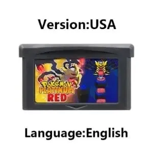 Pokemon Series GBA Game Cartridge Sweet FireRed Rocket Unbound Radical Red Gaia Quetzal for GBA — image 8