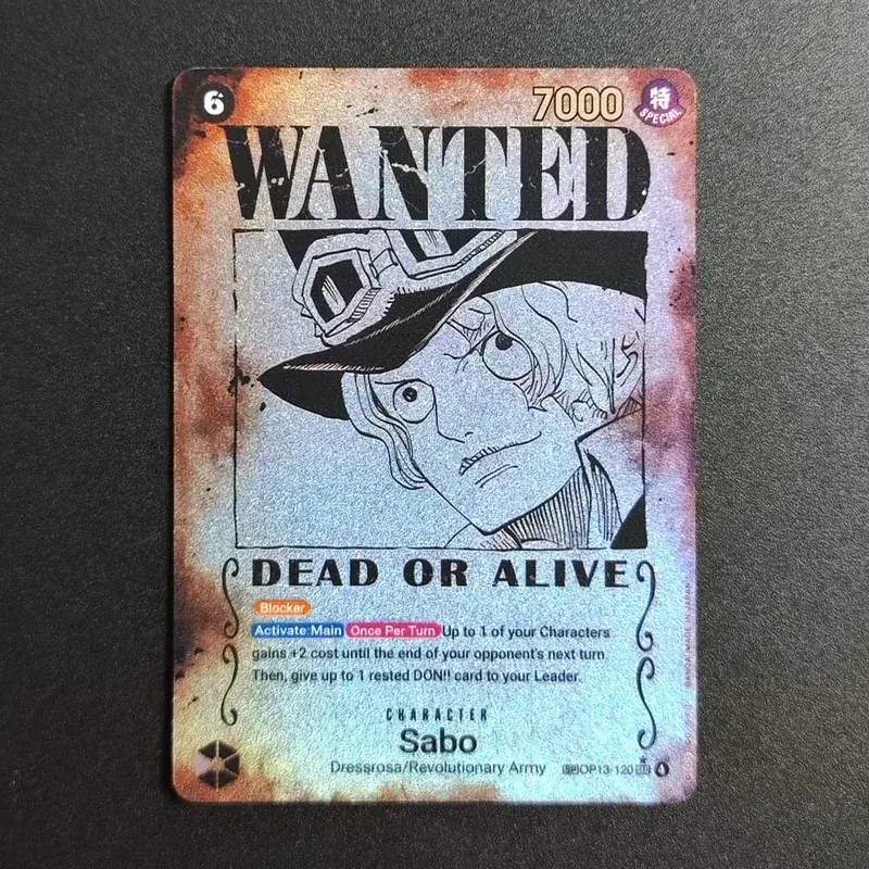 Proxy ONE PIECE CARD Luffy Shanks ACE Roger Teach Kaido Character Card Wanted Alternate Art English Collection Anime Cards