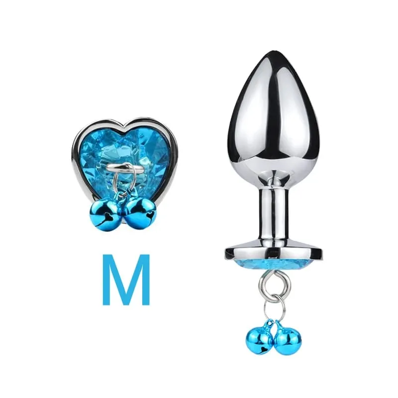 3 Sizes Metal Bell-shaped Anal Plug Traction Chain Anal Massage Prostate Stimulation Massage Tools Adult Sex Toys For Couples — image 24