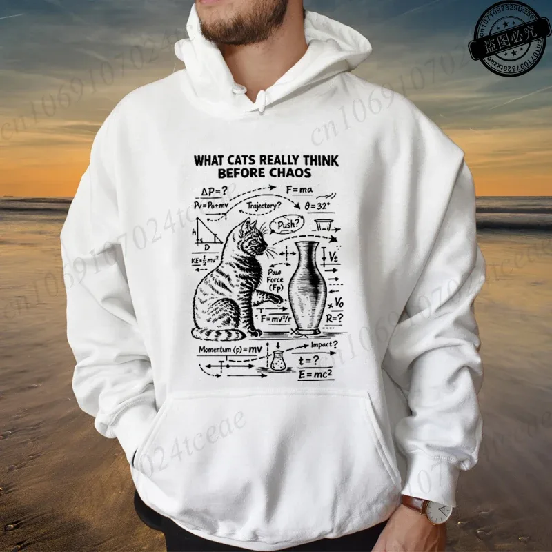 The Escape Plan Design Personalized Men Women Hoodies Sweatshirt Funny Science Teacher Physics Enthusiasts Fashion Brand Hoodies