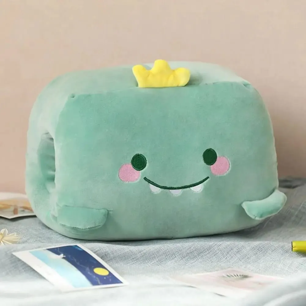 Creative Plush Toy Hand Warmer Plush Pillow Keep Warm Super Soft Office Nap Pillow Cartoon Animal Pillow Stuffed Toy Winter