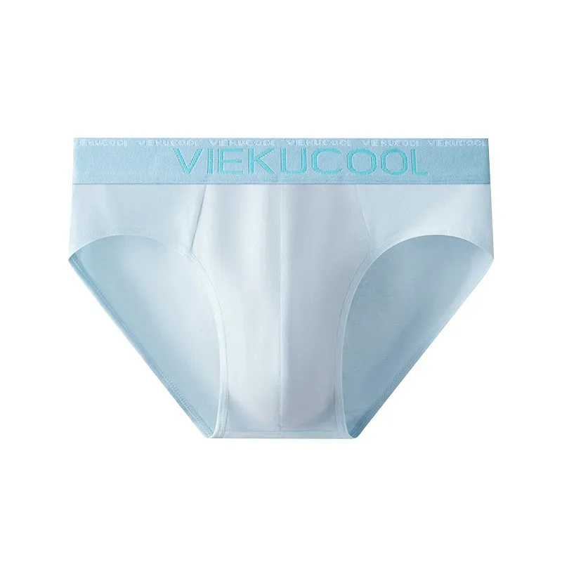 1pcs Cotton Mens Sexy Briefs Teenagers Sport Underwears Plus Size Fat Men's Underpant Students Breathable Fashion Casual Panties