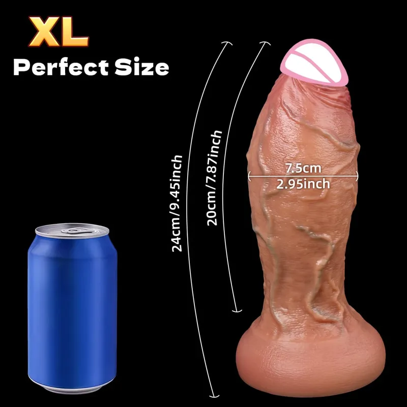 XXL Spuer Bigger Realistic Dildos Thick Silicone Anal Dildo Expander Thick Penis Adult Sex Toys Masturbation Butt Plug 18+