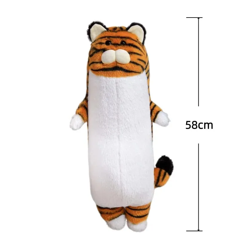 Animal Series Plush Pillow Leopard Elephant Penguin Stuffed Cushion Kawaii Accompany Sleep Toy Home Decor Toys Birthday Gifts — image 13