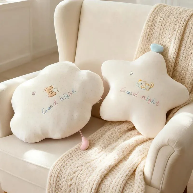 ใหม่ตุ๊กตา Cloud Moon Star หมอน Plush เบาะนุ่มของเล่นเด็กเด็กสาวคริสต์มาสของขวัญ Room ตกแต่งรถ — image 5