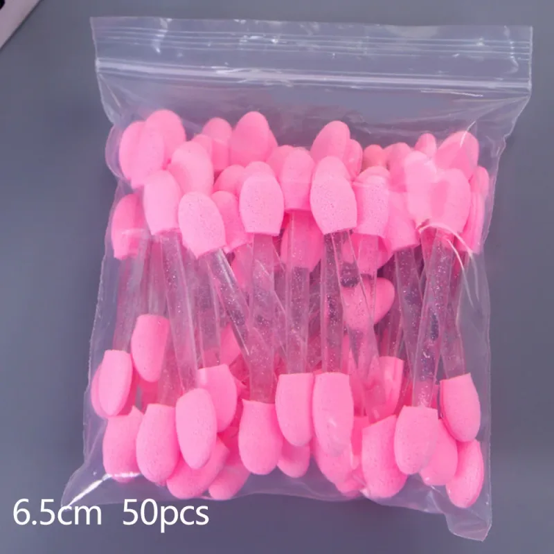 10/30/100pcs Double Ended Eyeshadow Brush Eyeshadow Applicators 6.2cm Makeup Sponge Brushes For Women Cosmetic Beauty Tool — image 15