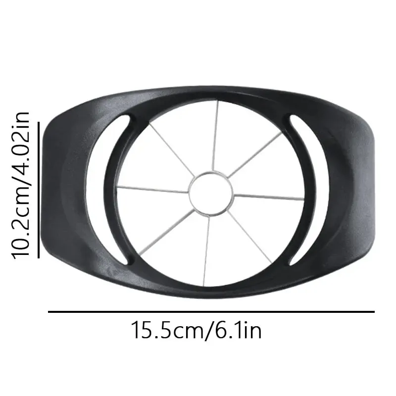 Easy-to-Use Apple Corer Slicer: 15.5cm Multi-Petal Cutter with Sharp Stainless Steel Blades