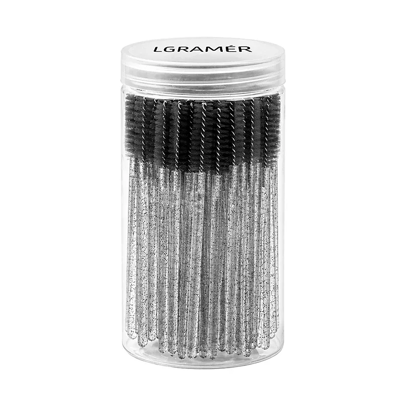 50/100 pcs Eyelash Extension Brush Disposable Eye Lashes Make Up Brushes Mascara Wand Applicator Multiple Colors Makeup Tools