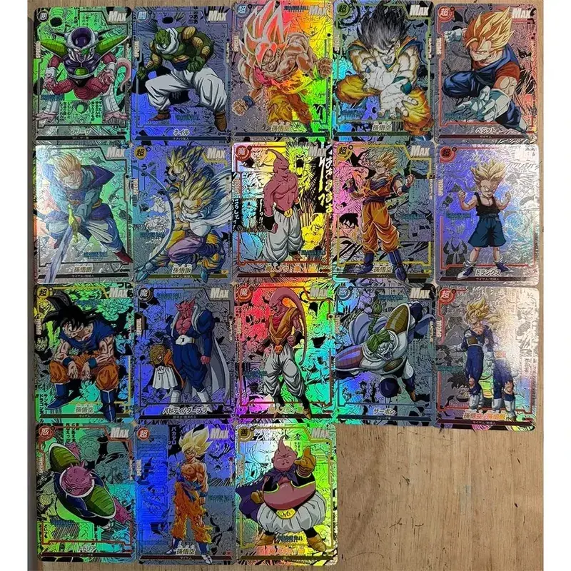 Anime characters Dragon Ball Super Bulma Cell DIY Homemade Bronzing texture Game toys Collection card Christmas birthday gift