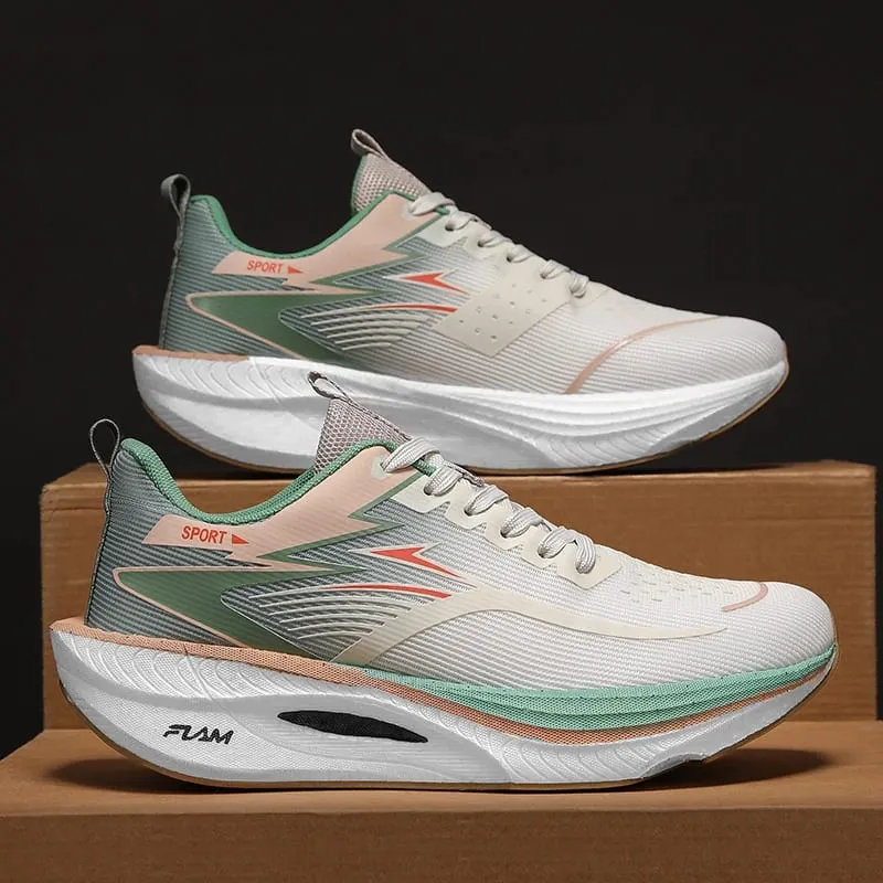 Running Shoes Men Casual Carbon Board Marathon Sports Breathable Lightweight Women's Comfortable Athletic Antiship Sneakers New