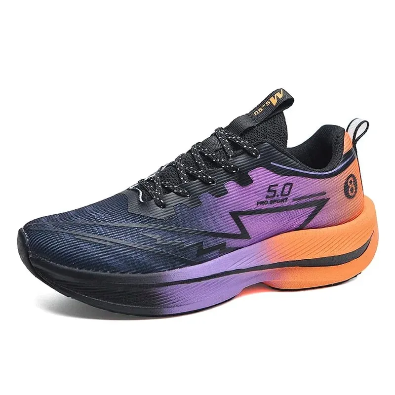 New Men's Carbon Plate Running Shoes Soft Cushion Shock Absorbing Sports Shoes Unisex Sneakers Light Anti-Slip Training Shoes — image 11