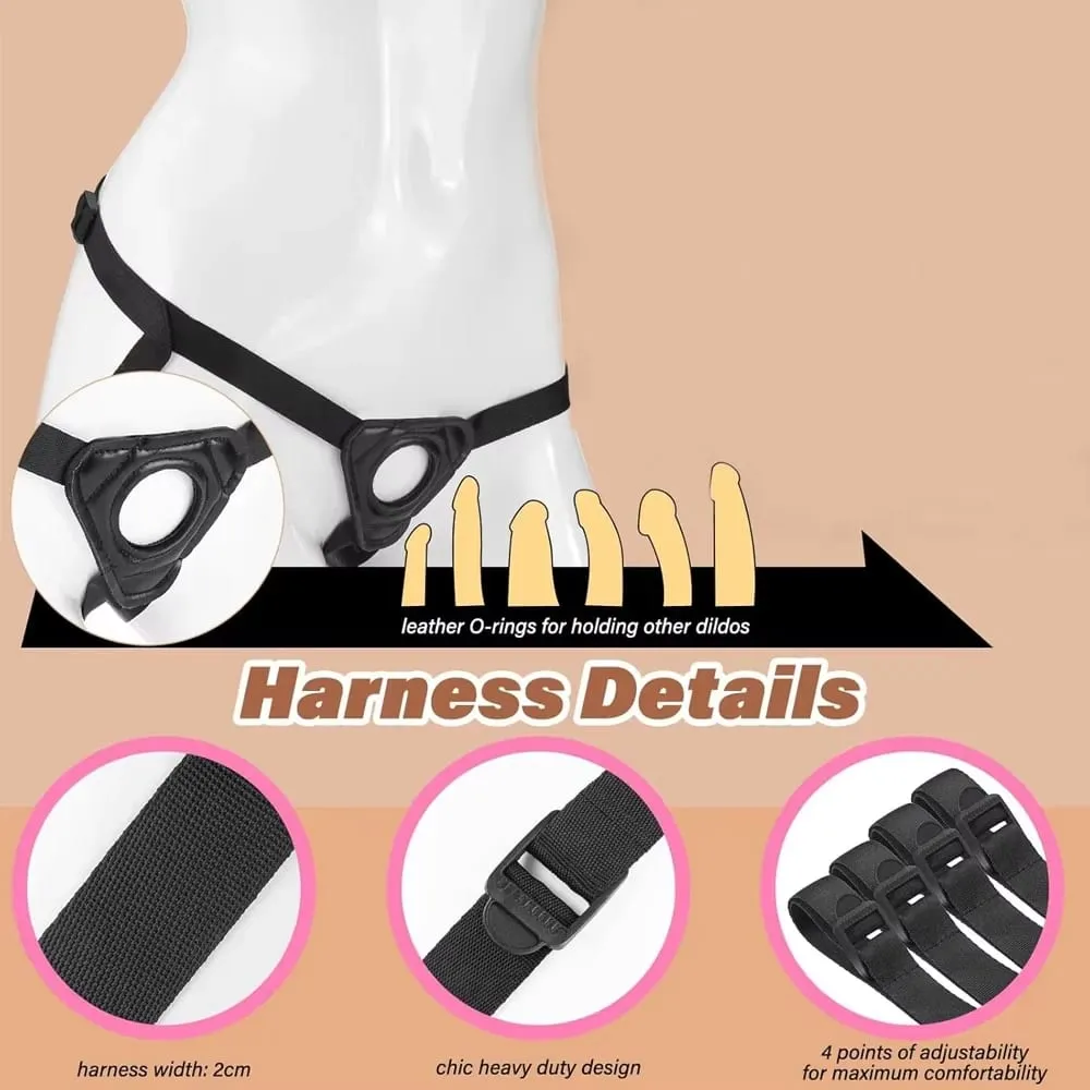 Strap on Harness Dildo Adjustable for Women Adult Sex Toy Lesbian Wearable Strapon Panties G Spot Stimulators Dildos Couple Toy