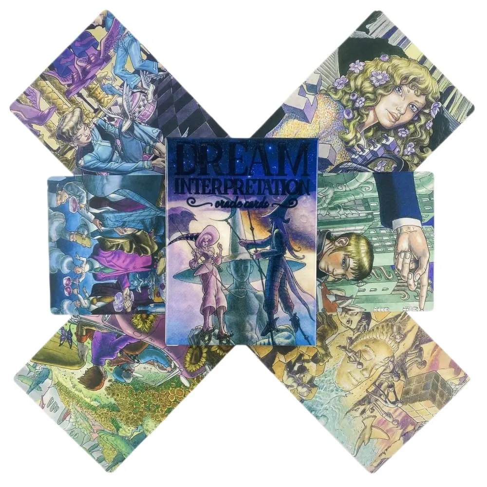 Dream Interpretation Oracle Cards 39 Full Colour Cards Pdf Instructions Paperback Tarot Card Game