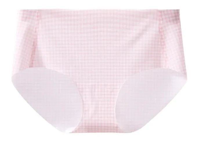 Elegant Japanese Checkered Lingerie Set Small Chest Support Wirefree Anti-Sagging Pure Cotton Comfort Fit Bralette S-XL UK Hot S