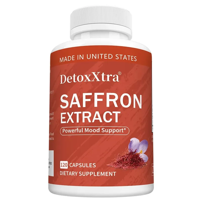 Curcumin Capsules 400mg Plus Saffron and Zinc Relieve Joint and Muscle Fatigue and Benefit Brain Eye and Heart Health