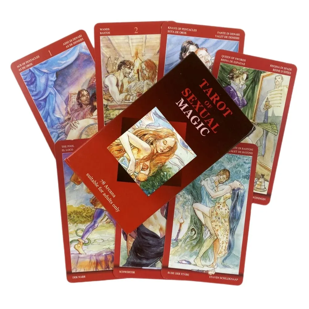 Tarot Cards Sex Magic Full English Version Table Game Birthday Gift Family Party Supports Wholesale 78 Sheets/Box