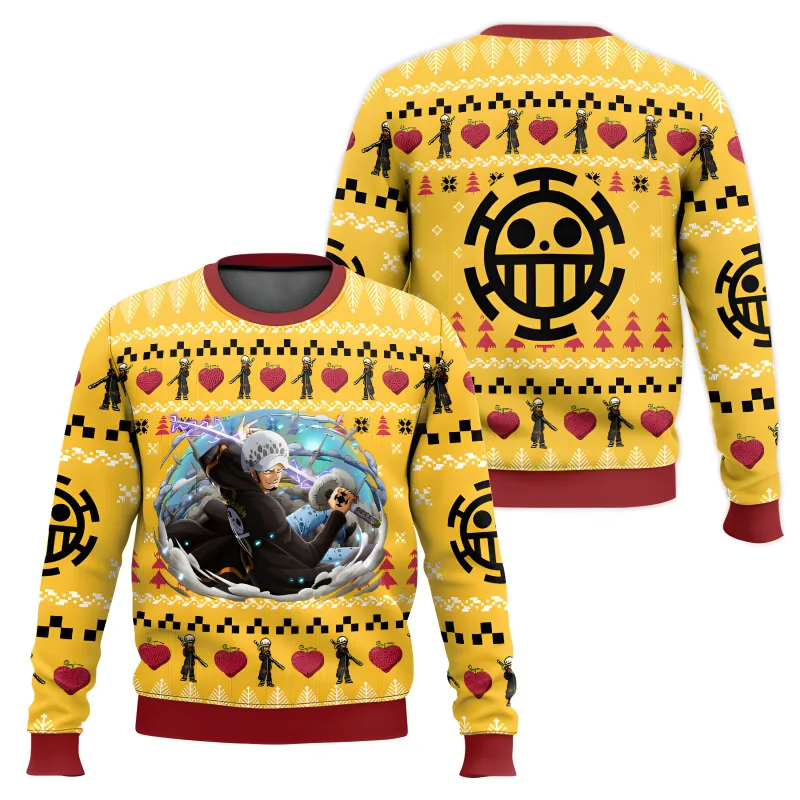 Fantasy chainsaw Christmas Carnival Unisex Sweater Santa Claus Sweater 3D Sweater Autumn and Winter Premium Clothing