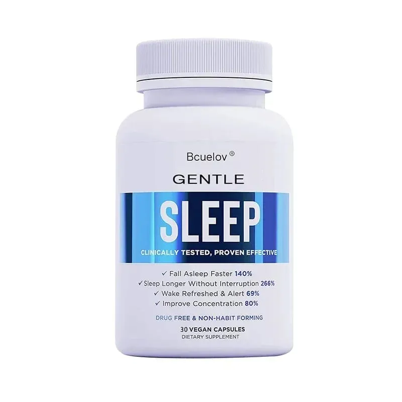 Adult Sleep Supplement Melatonin 5mg with Magnesium Glycinate Valerest & Ashwagandha Helps Relax and Promote Natural Sleep — image 8