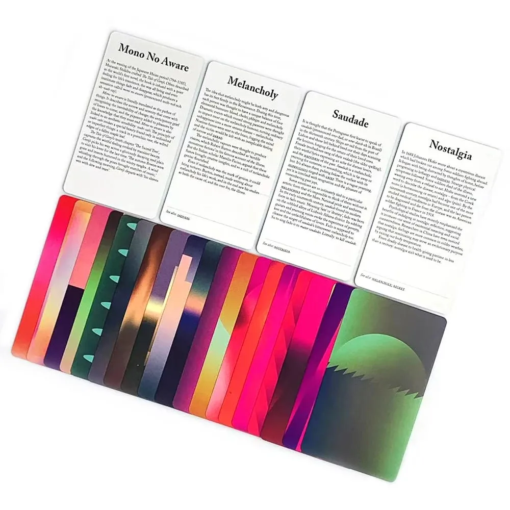 The Box Of Emotions Cards English Version 80 Cards To Make Sense Of Your Feelings Perfect For Spiritual Guidance & Collectors