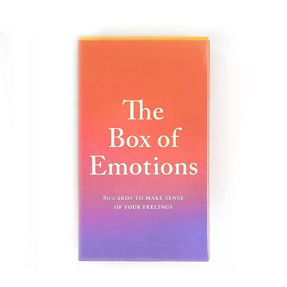 The Box Of Emotions Cards English Version 80 Cards To Make Sense Of Your Feelings Perfect For Spiritual Guidance & Collectors