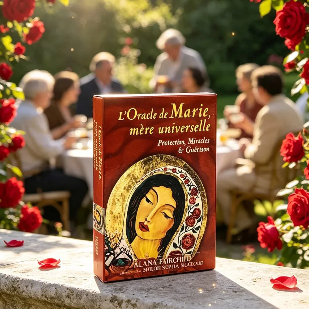 L'Oracle De Marie Mère Universelle Oracle Cards 44 Card Divine Mother Guidance Deck Spiritual Meditation Divination Board Games