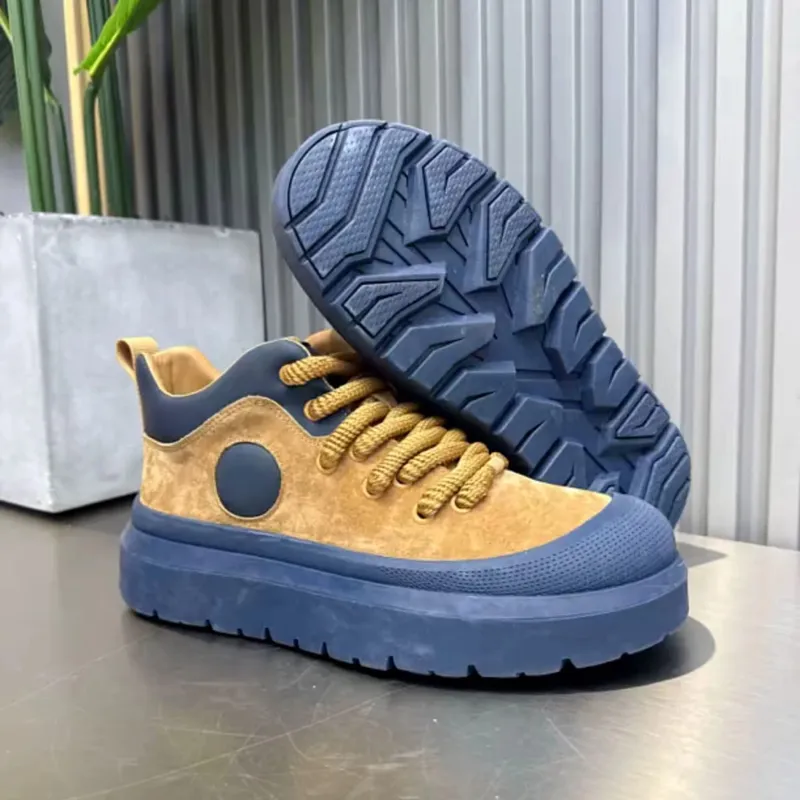 Autumn Men Casual Sneakers Platform High Top Skateboard Vulcanized Shoes Tennis Sports Shoes Lace Up High Quality Outdoor Boots