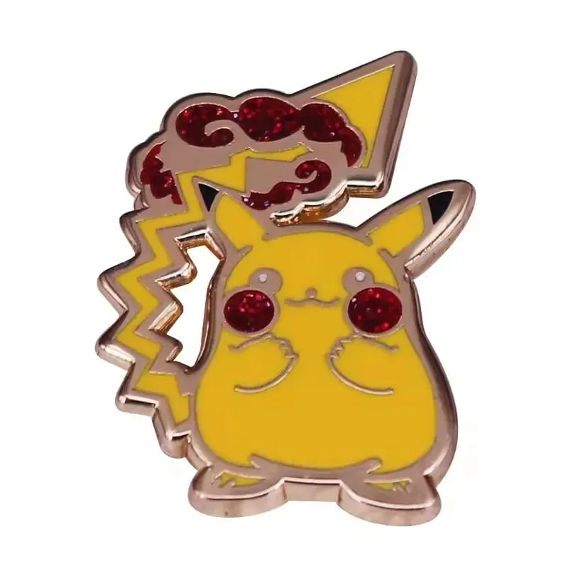 Pokemon Bulbasaur Enamel Pin for Backpacks Lapel Pins Brooch for Clothes Metal Badges Accessories Jewelry Friends Gifts