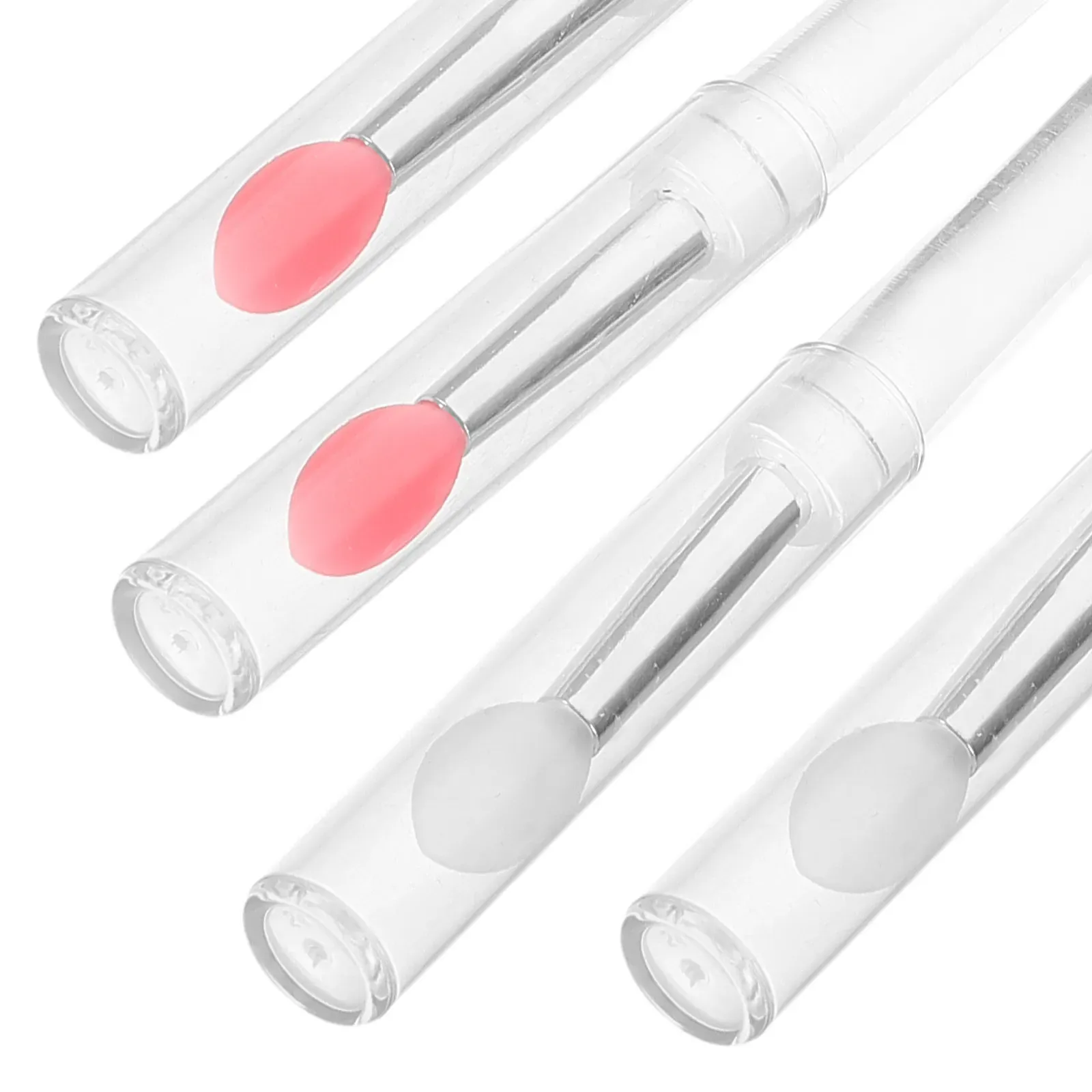 3/5/10PCS Reusable Lip Brush Silicone Lip Mask Applicator Transparent Lipstick Tool For Lip Gloss Eyeshadow Brushes Makeup Tools