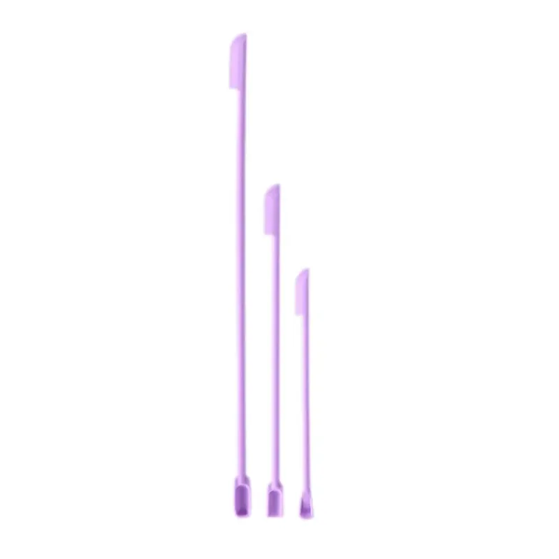 3Pcs/Set Cream Last Drop Scoop Face Mask Brush Beauty Tools Silicone Spatula Deep Bottle Scraper Makeup Brushes Cosmetics Spoon