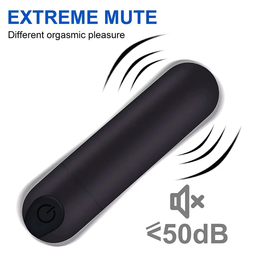USB Charge 10-Speed Mini Bullet Vibrator Rechargeable Wireless Vibrating Anal Plug Clitoral Stimulator Adult Sex Toys for Women — image 5