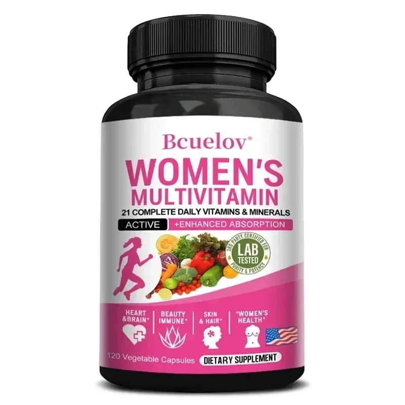 Multivitamin Minerals Capsules Zinc & Vitamin ACEDK Improve Immunity Healthy Hair & Skin & Nails for Women — image 8