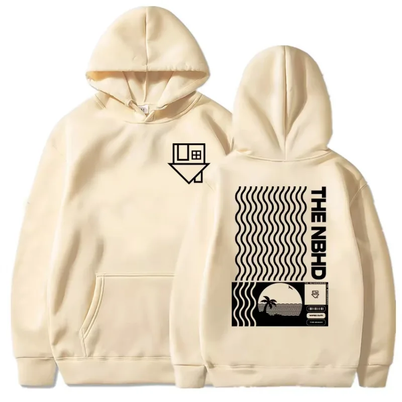 Album Wiped Out Printing Hoodies NBHD The Neighbourhood Band Sweatshirts LongSleeve Hooded Pullovers environmental protection