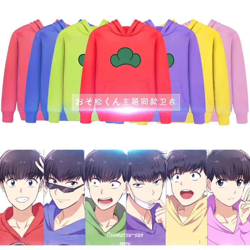 2025 Osomatsu San Hoodie Cosplay Costumes Karamatsu Anime Harajuku Matsuno Ichimatsu Osomatsu-san Hoodies Sweatshirts Kpop Cloth