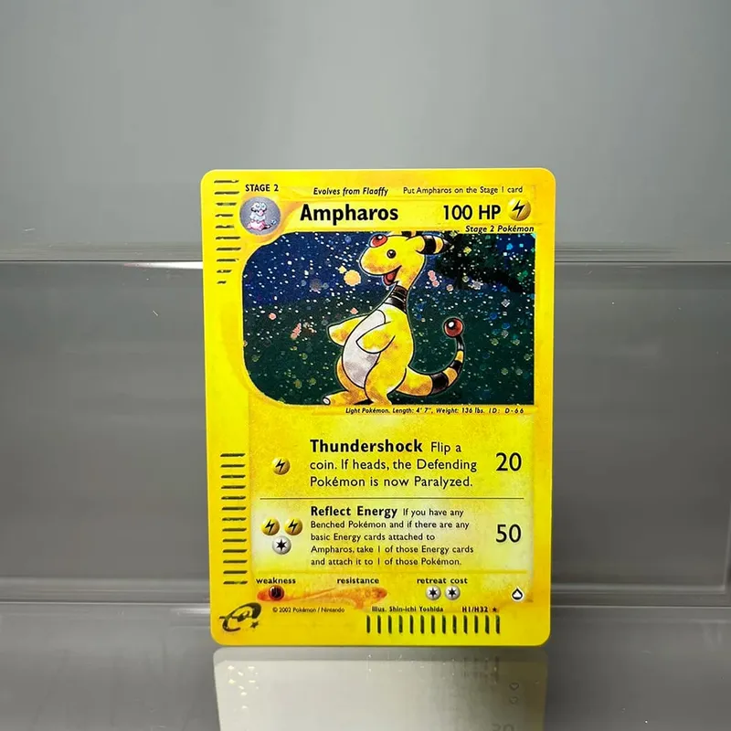 PKM Cards Steelix Alakazam Scizor Single Foil Cards Raichu Slowking Game Collection Cards PTCG Proxy Cards Aquapolis Series — image 9