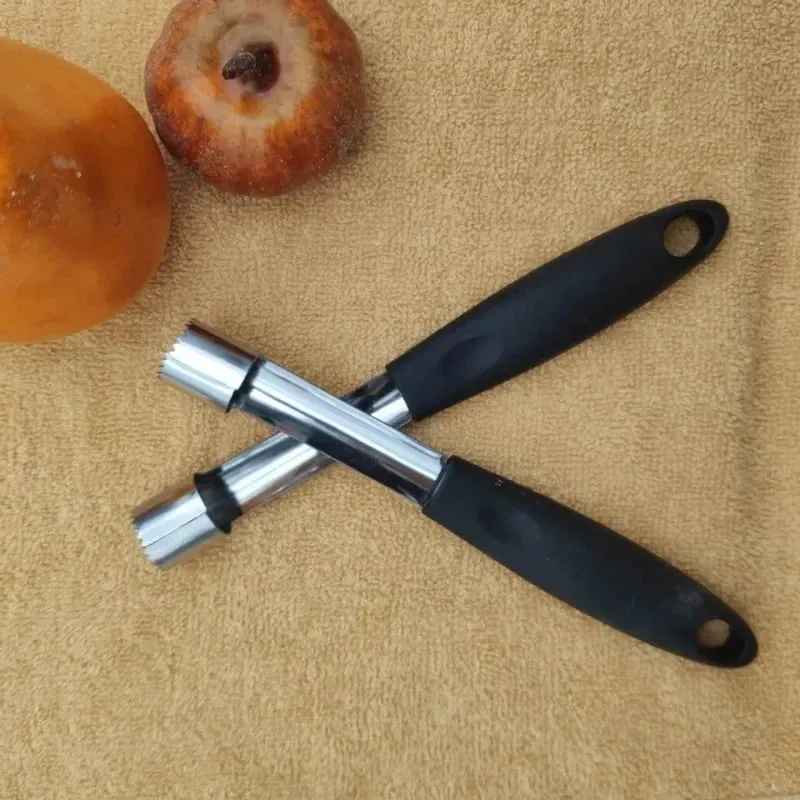 1PC Stainless Steel Fruit Core Extractor Kitchen Gadget Apple Pear Fruit Core Extractor Household Kitchen Plastic Handle