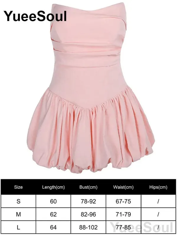 Pink Women's Dress Elegant Evening Birthday Party Female Dresses 2026 Summer New Sweet Cute Y2K Casual High Street Lolita Dress