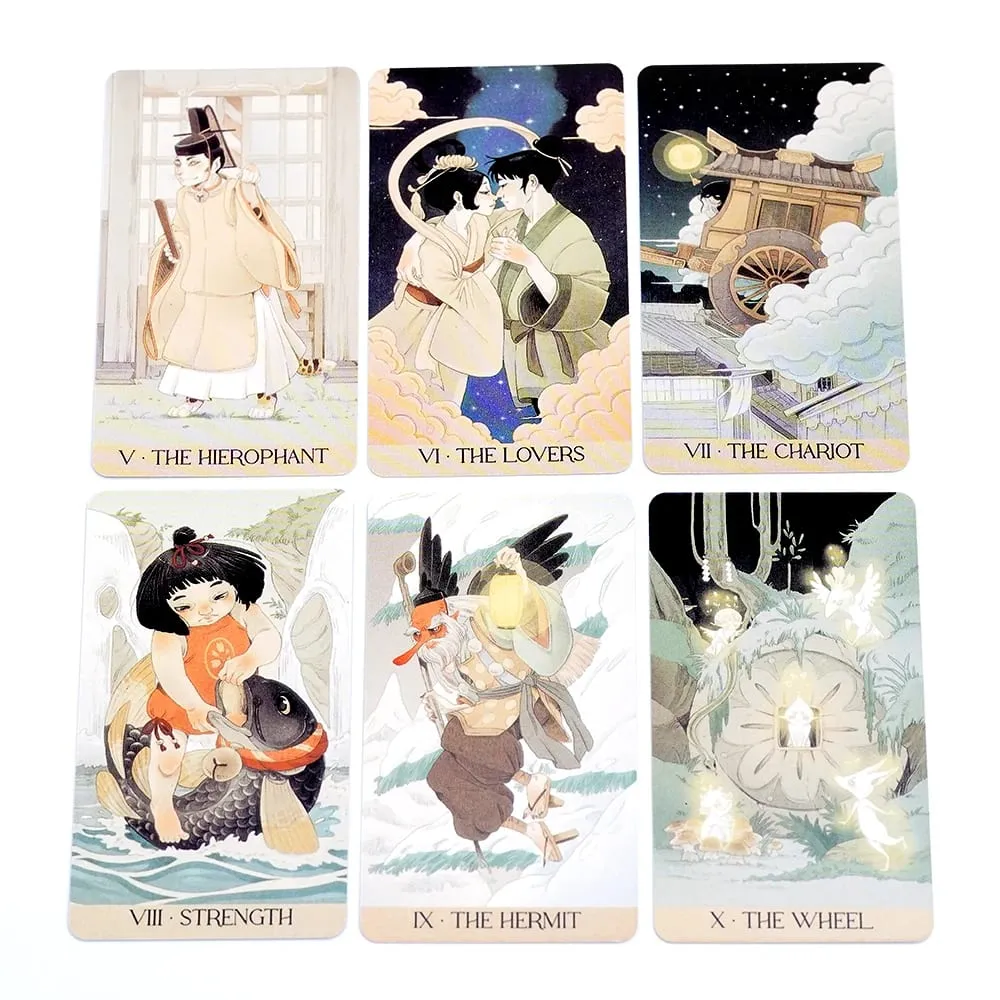 Yokai Tarot Deck Tarot Cards Rooted In Japanese Folklore English Version Board Game Family Telling Party Game Oracle Cards Toy