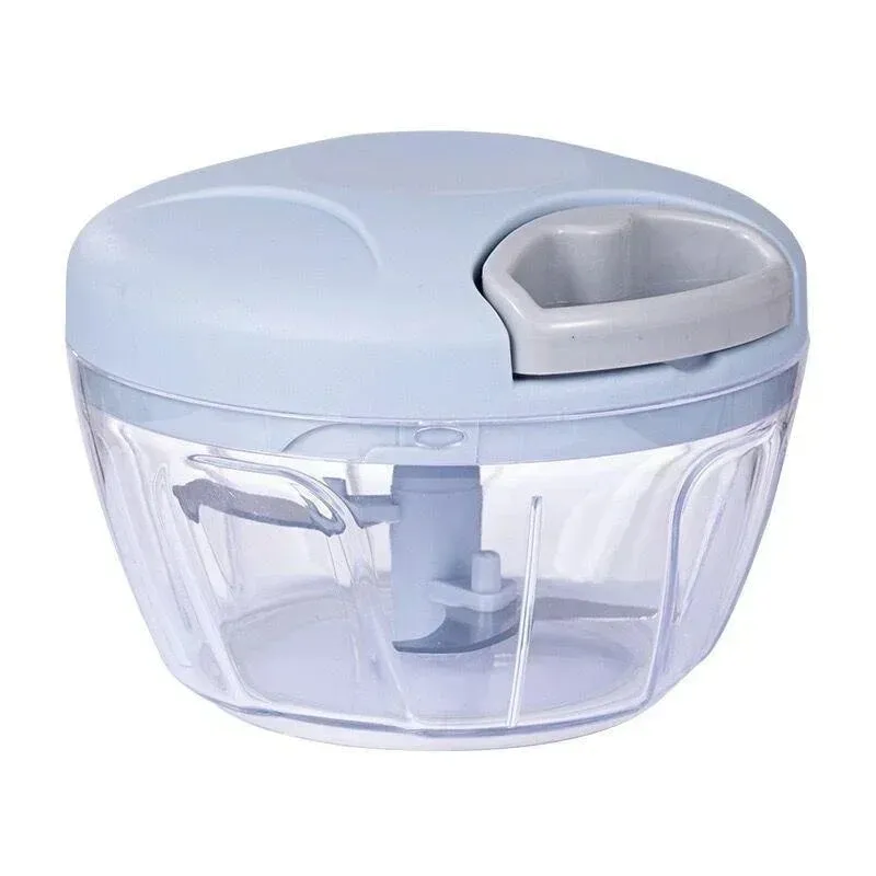Crusher Vegetable Onion Cutter Kitchen Cooking Accessories 500/900ML Manual Meat Mincer Garlic Chopper Rotate GarlicPress — image 8