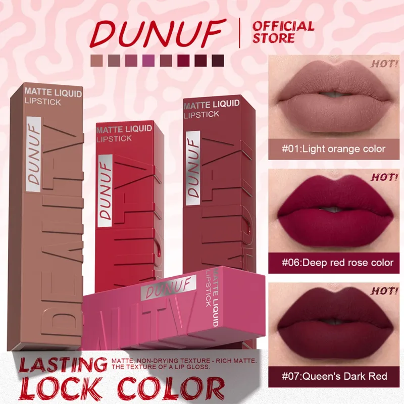 Lip Gloss Lipstick Easy To Color Waterproof Easy-color Sweat-proof Non-stick To Cups Y2K Fancy Fashion Suitable For Christmas